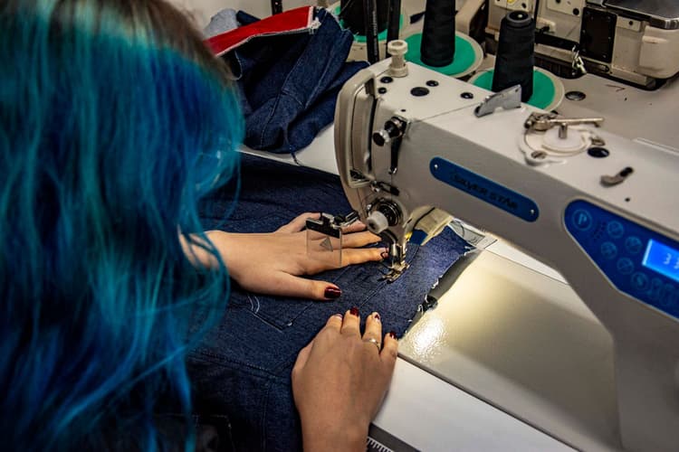 Turn waste denim into circular design skills for students