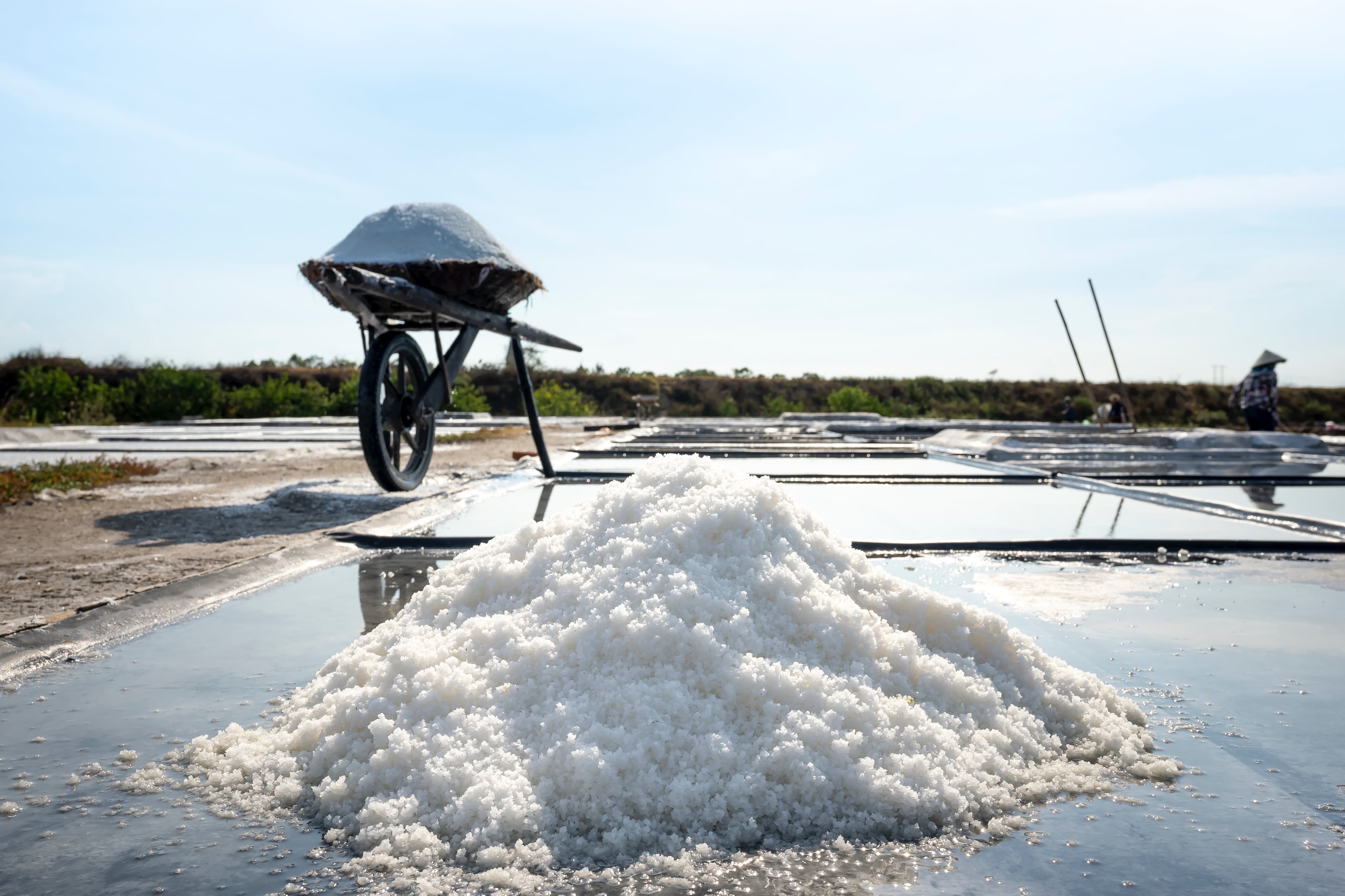 Produce sodium chlorite with clean energy
