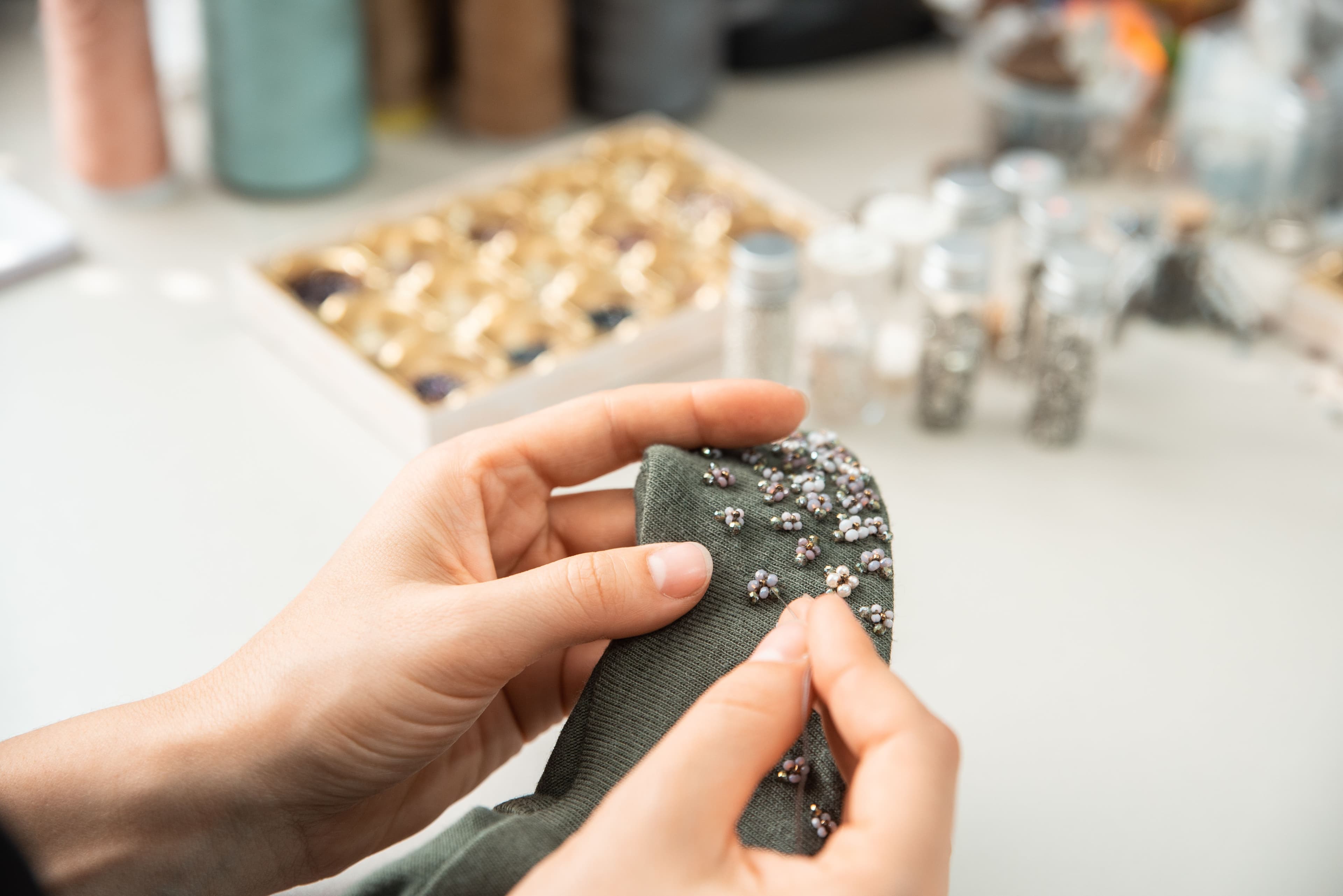 Embed home-based women's craft in the core collection